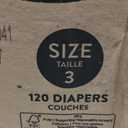 The Honest Company Comfort Dry Disposable Diapers for Sensitive Skin, Hypoallergenic, Barnyard Babies + Donut Grow Up, Super Club Box Size 3 (1628 lbs), 120 Count