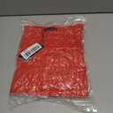 Celkuser Plus Size Casual Dresses for Curvy Womens Long Sleeve V Neck Babydoll Tiered Flowy Dress with Pocket (Red)