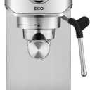 CASABREWS CM5418 Espresso Machine 20 Bar, Compact Espresso Maker with Steam Milk Frother, Stainless Steel Coffee Machine with 34oz Removable Water Tank for Cappuccino, Small Latte Machine, Silver