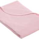 American Baby Company 100% Cotton Thermal Waffle Swaddle Blanket, Soft, Breathable & Stretchy, Pink, 30" x 40" for Boys and Girls, Perfect for Swaddling, Travel and Gifting
