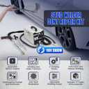CMTOOL Dent Puller Welder, 3000W Stud Welder Dent Repair Kit, 3800A Car Pro Spot Puller Machine with 17 Types of Accessories, 6 Welding Modes, Adjustable Welding Power, Automatic and Manual Welding