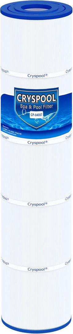 Cryspool 04087 Filter Compatible with C-4995, FC-2940, PCAL100, 817-1000, 95 Sq. Ft Spa Filter Cartridge, 1 Pack