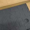 2 Pack 1.6'' Rise Rubber Curb Ramp, Heavy Duty, 11000 LBS Capacity