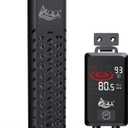 AQQA Fish Tank Heater 1000W for Aquarium 135-258 Gallon Quartz Glass Betta Fish Submersible Heater Thermostat with Intelligent Controller for Freshwater and Saltwater (AQ197-1000W for 135-258Gal)