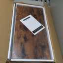 Fun Memories Floating Shelves - 2 Pack 12 Inch Deep Rustic Wooden Wall Shelves - Extra Deeper & Thicker Wall Mounted Storage Shelf for Living Room, Kitchen, Farmhouse - 24" W x 12" D x 1.5" H - Brown