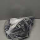 Women's Knee High Suede Boots for Women Wide Calf Square Toe Stiletto Heels Tall Boots Pull On High Heel Long Booties (9, Black)