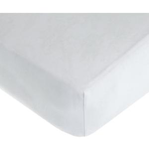 TL Care Supreme Fitted Crib Sheet 28" x 52", Enhanced Thickness for Soft, Breathable Neutral 100% Cotton Jersey Comfort, White, for Boys and Girls