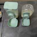 Automatic Pet Food Dispenser, Pet Food and Water Bowls, Small Pet Feeder for Rabbits, Ferrets, Cats