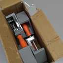 Corner Clamp, 4pcs 90 Degree Right Angle Clamp with Adjustable Aluminum Alloy Swing Jaw, Single Handle Clamps for Woodworking Tools Photo Framing, Present for Men Dad 11.1 Inch (Small)