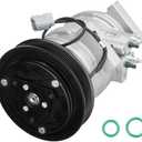 A/C Air Conditioner Compressor Clutch Fit for Acura for MDX 2003-2006 Fit for Honda for Odyssey 2005-2007 for Pilot 2005-2008 for Ridgeline 3.5L 2006-2008 Fit for Acura for TL 3.2L 3.5L 2004-2008