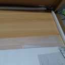 2-Tier Washer and Dryer Countertop with 2.75" H Guard,54" W x 27.5" D Laundry Countertop Cover with Non-Slip Pad,Large Space Laundry Topper for Folding Clothes Over Washer-Pure Wood Color