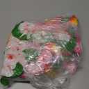 PENTA ANGEL Hawaiin Leis Set for Luau Party 4Pcs Tropical Flower Ribbon Lei for Summer Beach Pool Graduation Dance Party Favor Decoration (Pink)