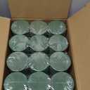 Hahood 36 Packs Round Floral Foam Blocks Green Wet Dry Flower Foam Bricks 3.15 Inch DIY Flower Arrangement Supplies Kit Florist Block for Aisle Flowers Wedding Party Decorations