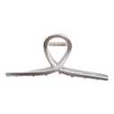 Rhinestone Hair Claw Clips for Thick Heavy Hair, Women Girls Large Metal Pearl Claw Clips Non Slip Hair Jaw Wedding Party Hair Accessories (Silver)