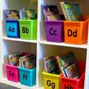 Teacher Created Resources Brights Plastic Book Bin 6-Pack (TCR2088636)