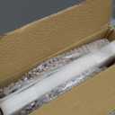 Round Side Table, Small End Table for Small Space, Modern Accent Table with Solid Wood Leg, Easy Assembly for Living Room, Bedroom, Corners, and Office (Rustic Brown)