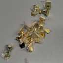 ERYTLLY 16 PK Place Card Holders 1.7 inches Table Card Holder Steel Card Holders for Weddings,Birthdays,Photos, Memo Notes, Restaurants (Gold)