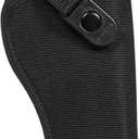 Allen Company Cortez Nylon Gun Belt Holster for Pistols and Revolvers, Comfortable Wear, Easy Access (04 - 4.5-5.5" BBL Full-Size Semi-Auto)