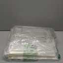 3 Pack Stackable Closet Organizers and Storage Shelves - Transparent Sweater Organizer for Closet, Bathroom, Kitchen, Cupboard, Laundry Room, and Office