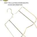Bikini Swimsuit Hangers (Gold) 10 PCS 3D Body Shape Display Hangers for Lingerie