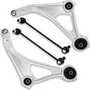 4Pc Front Lower Control Arm Sway Stabilizer Bar End Link Compatible With Nissan 2015 2016 2017 2018 Altima, Fit for Nissan 2016 2017 2018 2019 Maxima, K622838 K622839 K750094 K750095