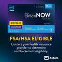 BinaxNOW COVID-19 Antigen Self Test, 1 Pack, 2 Tests Total, COVID Test With 15-Minute Results Without Sending to a Lab, Easy to Use at Home