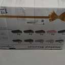 Homemate Heated Electric Blanket Queen Size - 84"x90" Heating Bed Blanket Throw with 10 Heating Levels 8 Hours Auto Off Fast Heating Over-Heat Protection Ultra Soft Flannel ETL Certified, Grey