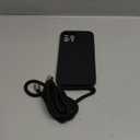 UEEBAI Crossbody Lanyard Phone case for iPhone 12 Pro Max, Silicone Phone Cover with Adjustable Necklace Strap Soft Belt Neck Cord Lanyard Shockproof Protective Case - Black