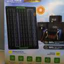 SUNER POWER Waterproof 50W 12V Solar Battery Charger & Maintainer PRO, Built-in UltraSmart MPPT Charge Controller, 12 Volt Solar Panel Trickle Charging Kits for Car Automotive Boat Marine RV Trailer