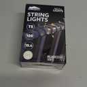 Joiedomi Clear Christmas String Lights Indoor,100 Count Mini White Fairy Light Outdoor,19.4 FT Decor for Patio Dorm Classroom Bedroom Holiday Wedding Party Garland Birthday Festival, Green Wire