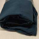 MILDLY Super Soft Duvet Cover - 100% Washed Microfiber Peacock Blue Comforter Cover Set 3 Pieces with Zipper Closure & Corner Ties (No Comforter) (Full (80"x90"))