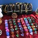 Dice Advent Calendar for Game - Polyhedral Dice Set Advent Calendar for Adults Teens - 2025 24 Days Christmas Countdown Surprise Gift for Gamers Role Players