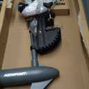 Newport Kayak Series 36lb Thrust Transom Mounted Saltwater Electric Trolling Motor w/LED Battery Indicator (24" Shaft)