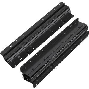 LONTAN 1 Pair 32 Inch Bottom Mount Heavy Duty Drawer Slides Full Extension Drawer Glides Undermount Rails Bottom Install Hidden Cabinet Runners 260LB Capacity