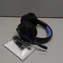 NUBWO Wireless Gaming Headset with Mic for Ps5 Ps4 PC, Zero Interference, 100-Hour Battery All-Day Play, 23ms Sync for Fortnite & Call of Duty/FPS Gamers, Triple Mode All Devices Compatible - Blue