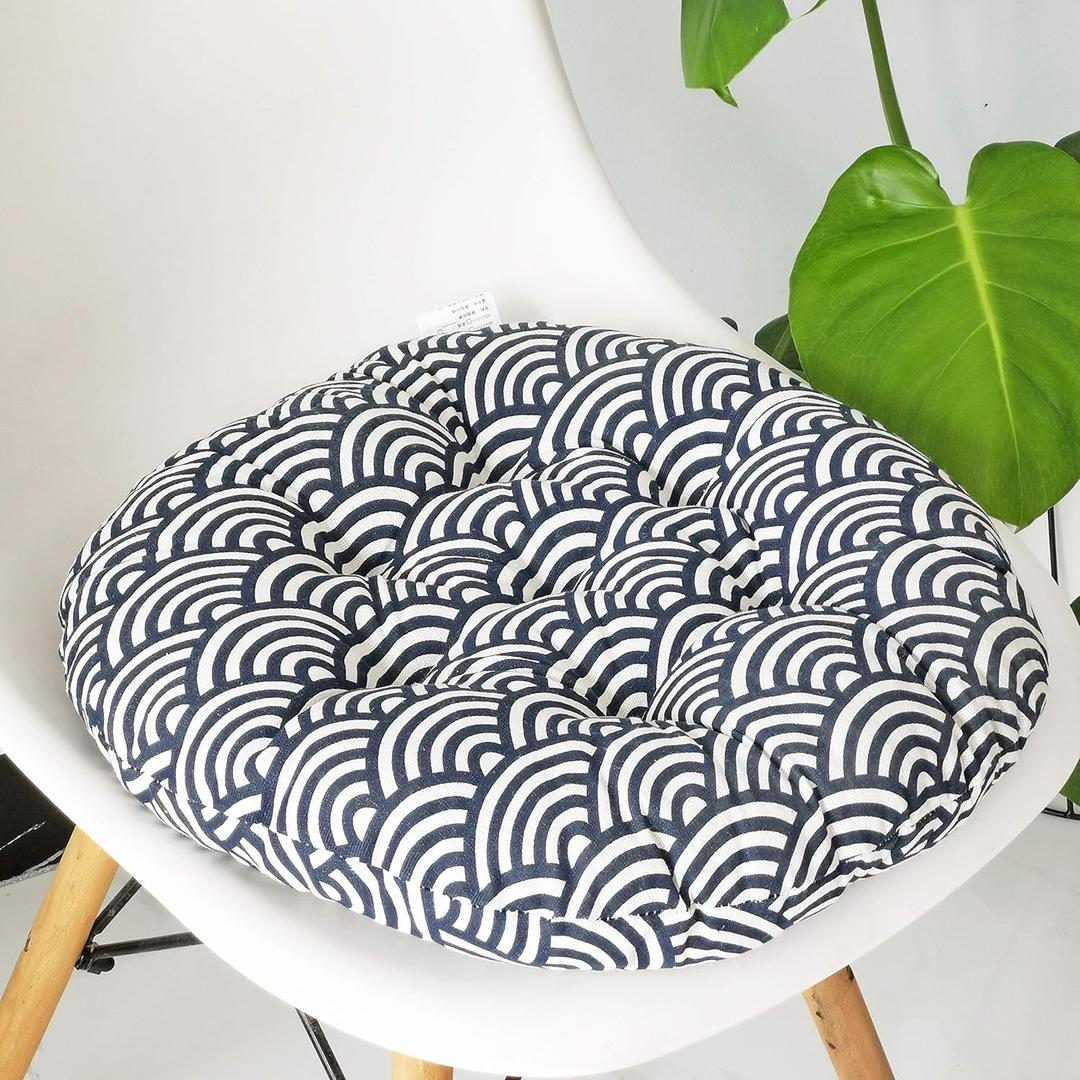 vctops Bohemian Soft Round Chair Pad Garden Patio Home Kitchen Office Seat Cushion Cloud Diameter 16"