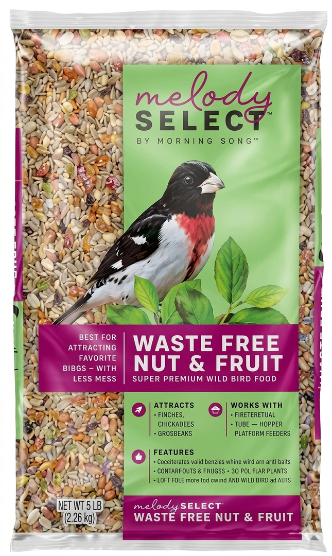 Wild Delight Zero-Waste Fruit Blend Bird Food, 5 Lb
