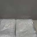 Xuniea 100 Pcs Mini Clear Makeup Bag PVC Small Travel Toiletry Organizer Pouches Bulk Waterproof Transparent Plastic Cosmetic Bag with Zipper for Women Men Travel(9.8'')