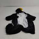 ATOZ Onesie for Kids, Animal Pajamas Halloween Cosplay Costume for Girls Boys (6-7 Years, Black Penguin)