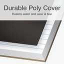 Oxford 1 Subject Spiral Notebook, Notebook for School, Plastic Covers, Back to School Supplies, College Ruled, 100 Sheets, 5 Pack, Assorted Primary Colors: Black, Blue, Red, Green and Yellow (1009289)