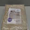 MIULEE 100% Blackout Linen Textured Curtains for Bedroom Solid Thermal Insulated Copper Brown Grommet Room Darkening Curtains & Drapes Luxury Decor for Living Room Nursery 52 x 120 Inch (2 Panels)