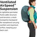 Osprey Hikelite 26L Durable Hiking Backpack - Travel Daypack with Rain Cover for Men and Women, Raven Black