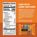 2 x KIND Soft Baked Squares, Peanut Butter Almond Flour Blondie, Gluten Free, Healthy Snack Bars, 5g Protein, 6 Count (EXP 07/25/26)