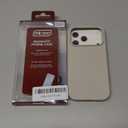 Magnetic for iPhone 17 Pro Case 6.3", Premium Liquid Silicone Case,[Compatible with Magsafe][Soft Anti-Scratch Microfiber Lining],Slim Thin Shockproof Phone Cover-Antique White