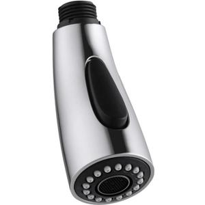 Pull Down Kitchen Faucet Spray Head Replacement G 1/2 Male Thread, Sink Faucet Sprayer Attachment For Pull Out Tap Chrome