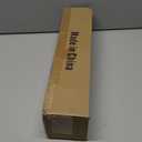 U Shaped Corner Shower Curtain Rod, [Both Sides: 23.6"-52", Middle: 31"-46.7"] Adjustable U Shape Outdoor Curtain Rod for Bathroom with 12 Ring Hooks & Ceiling Support - Silver Gray