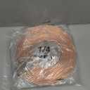 MuHize 1/4 Brake Line - Upgraded 25 Ft. Brake Line Kit(2026 New), 1/4 Flexible Copper Coated Brake Line Tube Roll(Includes 16 Inverted Flare Fittings)