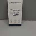 2in1 Wireless CarPlay Adapter & Car TV Mate Pro 2026 [Metal & Glass Case] Convert Wired to Wireless Car Play with HDMI Input for TV Stick, Screen Mirroring & Streaming, Fit for 2016+ Cars Black