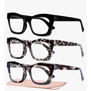 CCVOO Stylish Reading Glasses for Women, Eyeglasses, Blue Light Readers for Women, Computer Eye Glasses, Cheaters(1.0)