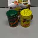 Norpro 713 Salt and Pepper Shaker Set, 4in/10cm and holds 10oz, Multicolor